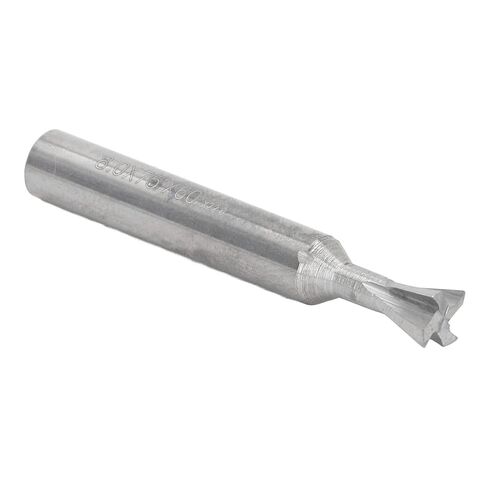 Aramox Universal Shank Carbide 4 Cutter Cutter Cutter Flute Milling Cutter لإزالة شريحة عالية الكفاءة في الصلب المميت مع مادة كربيد متميزة (60 درجة) in Kuwait