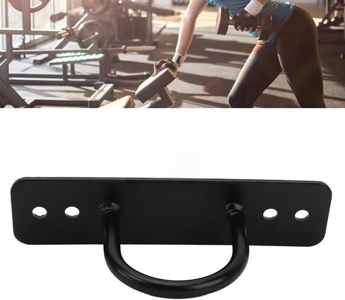 HERCHR 300KG/661LBS Battle Ropes Anchor, Heavy Duty Iron Wall Ceiling Mount Anchor Bracket, Stable Secure Anchor Hook with Expansion Bolts, Fitness Suspension Anchor for Rope in Kuwait
