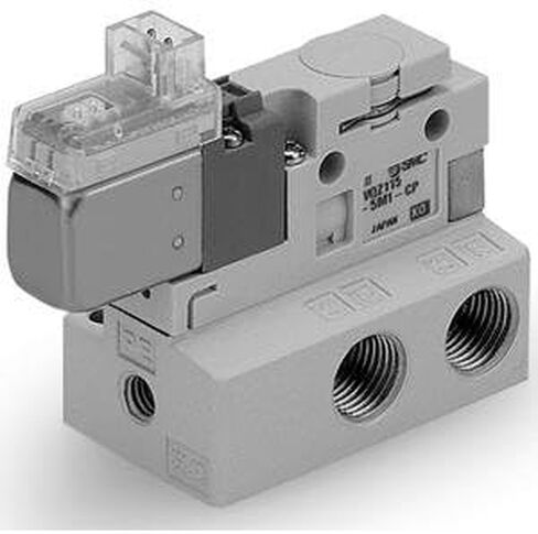 SMC VQZ115-5L1-CP 3 منافذ، قاعدة مثبتة، ملف لولبي، صمام in Kuwait