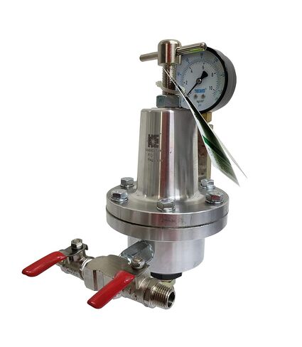 COSMOSTAR R0921 منظم السوائل ذات الضغط المنخفض، بحد أقصى. ضغط مدخل السوائل 145 رطل لكل بوصة مربعة، وحدة تحكم في ضغط السوائل من الألومنيوم لطلاء الرش النهائي والتحكم في ضغط السوائل القابل للتعديل. in Kuwait