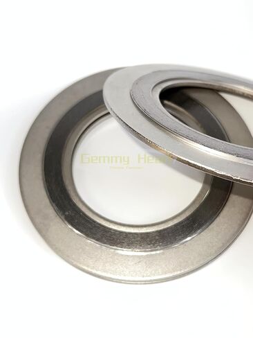 حشية جرح حلزونية من GemmySeal مع حلقة داخلية وخارجية 304SS، مملوءة بالجرافيت، 5 قطع 1/2 بوصة DN15-150lb in Kuwait