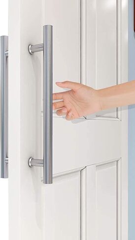 Stainless Steel Door Handle Bar - Contemporary Luxury Push Pull Design for Entry, Barn, Shower, and Glass Doors in Saudi Arabia
