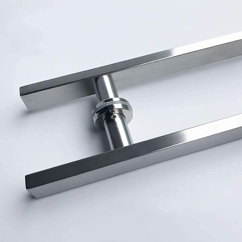 ty Stainless Steel Push Pull Door Handle Square Tube Design for Wooden Doors 1000x700mm Durable and Stylish Door Hardware Ideal for Home and Commercial Use in Saudi Arabia