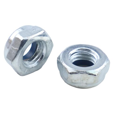 2X M10x1.5 Hexagonal Lock Nut M85516 Compatible with John Deere 100 300 400 500 700 X300 X500 X700 Series and More in Kuwait