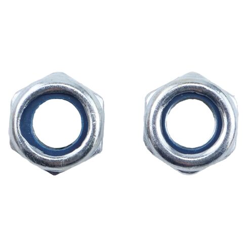 2X M10x1.5 Hexagonal Lock Nut M85516 Compatible with John Deere 100 300 400 500 700 X300 X500 X700 Series and More in Kuwait