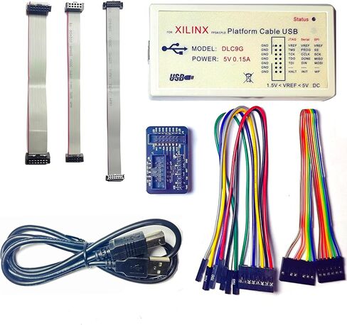 مبرمج FPGA مع مصحح أخطاء سلسلة Xilinx JTAG متوافق مع كابل منصة XILINX USB FPGA CPLD DLC9 في مبرمج مصحح الدائرة in Kuwait