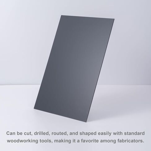 Black Plastic Sheet 12x8“, 1/8" Thick Rigid PVC, Pack of 3 by Mujoiny Panel Board for Signage Display Industrial DIY Crafts in Kuwait