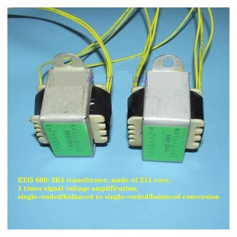 Amplifier Output Transformer 600: 2K4 Transformer, Made of EI35 Z11 core, Single-Ended/Balanced to Single-Ended/Balanced Conversion, 1 Times Amplification in Kuwait