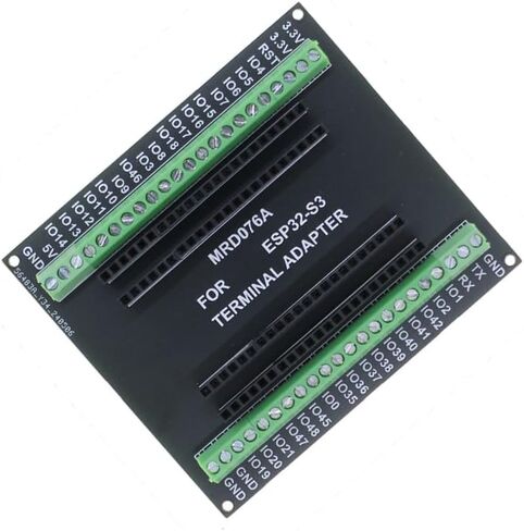 ESP32-S3 لوحة درع المسمار، 44 دبابيس GPIO 1 إلى 3 لوحة توسيع لمحول طرفية موصل ESP32-S3 GPIO in Kuwait