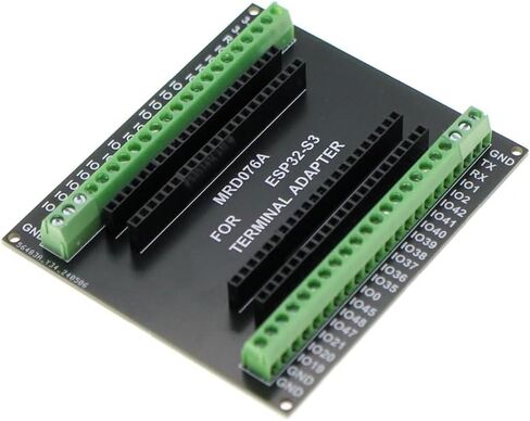ESP32-S3 لوحة درع المسمار، 44 دبابيس GPIO 1 إلى 3 لوحة توسيع لمحول طرفية موصل ESP32-S3 GPIO in Kuwait