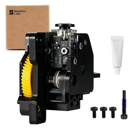 Bamboo Original X1,X1C Hardened Steel Extruder Unitt with Dual Gears for Increased Extrusion Force and Filament Break Detection, Extruder Component Kit for Bambu Lab X1 Series 3D Printer ﻿ in Kuwait