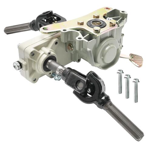 Go Kart 4 Wheel Drive Reverse Gear Box Transmission مع 6T 720mm (28.4") محور عمود القيادة وتجميع علبة تفاضلية لـ 125cc 150cc 250cc 300cc محرك أفقي ATV Go Kart Buggy Quad Golf Cart in Kuwait