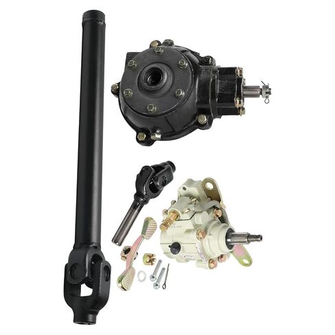 Forward Reverse Gear Box Transmission Kit with 16.7in Drive Shaft Differential Case for 110cc–150cc Horizontal Engine ATV Go Kart Buggy Quad Shaft Drive System Replacement in Kuwait