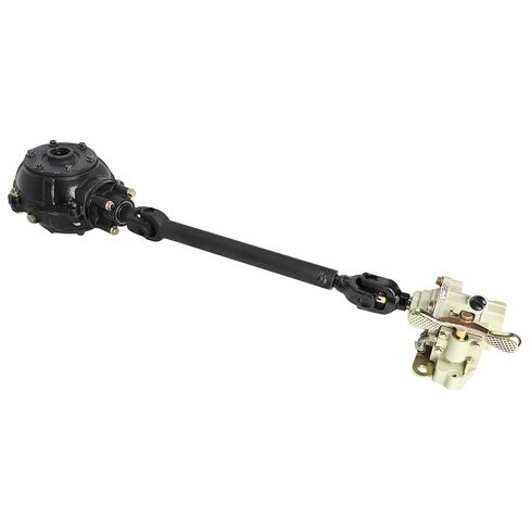 Forward Reverse Gear Box Transmission Kit with 16.7in Drive Shaft Differential Case for 110cc–150cc Horizontal Engine ATV Go Kart Buggy Quad Shaft Drive System Replacement in Kuwait