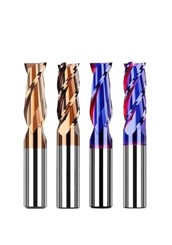 HRC55/65 Carbide Cutter Flat End Mills Metal Cutter Tungsten Steel End Mill Tungsten Carbide End MillsMilling Cutter(HRC55 4F,D4xD4x50L) in Kuwait