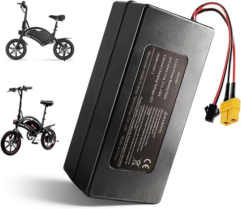 حزمة بطارية Jetson الكهربائية 36V 6Ah 216Wh / لـ Jetson Bolt Pro وBYU E-Bike متوافقة مع محركات 100W-350W، والسكوتر الإلكتروني، والدراجات الترابية الكهربائية، وتخزين الطاقة الشمسية (6Ah) in Kuwait