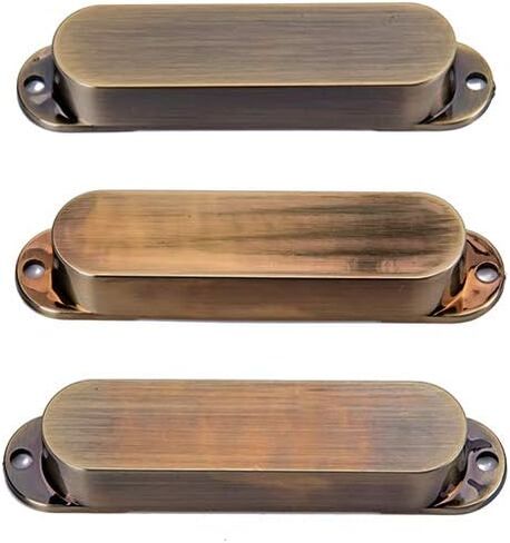 Alnicov 3PCS 82MM Pickups Covers，ABS Closed Shell，Electric Guitar Single Coil Pickup Covers in Kuwait