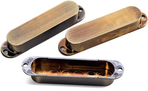 Alnicov 3PCS 82MM Pickups Covers，ABS Closed Shell，Electric Guitar Single Coil Pickup Covers in Kuwait