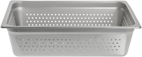 HUBERT Steam Table Pan Hotel Pan Full Size Perforated Stainless Steel - 6" D in Kuwait