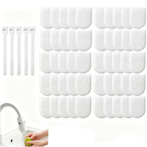 50PCS Faucet Filter Cotton Bag, High Density Faucet Filter, Faucet Sediment Filter – Keep Your Water Clean Every Day in Saudi Arabia