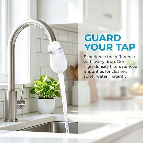50PCS Faucet Filter Cotton Bag, High Density Faucet Filter, Faucet Sediment Filter – Keep Your Water Clean Every Day in Saudi Arabia
