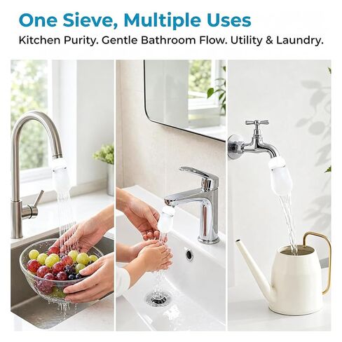 50PCS Faucet Filter Cotton Bag, High Density Faucet Filter, Faucet Sediment Filter – Keep Your Water Clean Every Day in Saudi Arabia