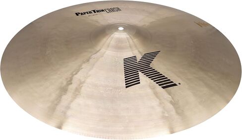 Zildjian K2822 22 بوصة K Paper Thin Crash Cymbal - لمسة نهائية تقليدية مع ZKEY in Kuwait
