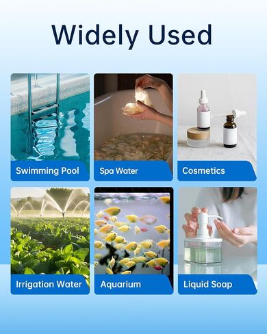 LOHAND pH Test Strips, Fast&Accurate Read, 100 Strips, pH 4.5-10 Acid Alkaline Test Strip Paper for Saliva/Urine/Spa/Swimming Pool/Beverages/Cosmetics/Home Usage Water in Kuwait