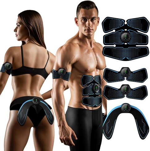 Muscle Stimulator for Arms, Abdomen, Thighs and Buttocks - Body Control System, Abs Booty Trainer in Kuwait
