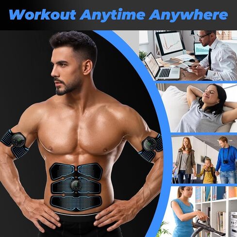 Muscle Stimulator for Arms, Abdomen, Thighs and Buttocks - Body Control System, Abs Booty Trainer in Kuwait