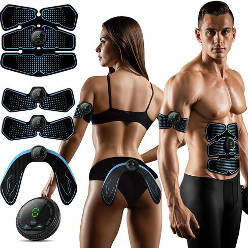Muscle Stimulator for Arms, Abdomen, Thighs and Buttocks - Body Control System, Abs Booty Trainer in Kuwait