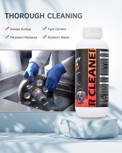 15L Ultrasonic Cleaner with Degas Mode & 34 fl oz Ultrasonic Cleaning Solution 1:10 Dilution in Kuwait