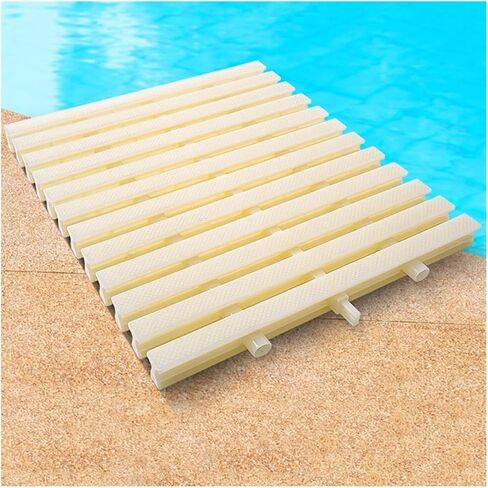 Flexible Pool Drain Grate Cover, Durable Plastic Overflow Gutter for Indoor/Outdoor, Perfect Floor Drain Solution for Pools, Patios, and Gardens in Kuwait