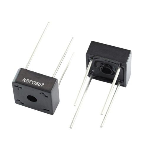 10/20/50/100/200Pcs KBPC808 Bridge Rectifier DIP-4 Square 8A/800V | 50Pcs in Saudi Arabia