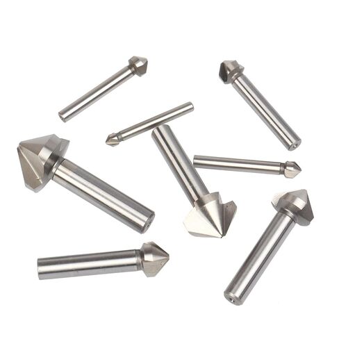 1Pcs 4.5-50mm 3 Flute 90 Degree HSS M2 6542 Countersink Chamfering Tool Drill Bits for Stainless Steel Aluminum Alloy(30mm) in Kuwait