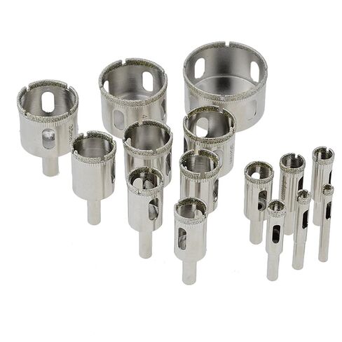 Diamond Coated Drill Bit Tile Marble Glass Ceramic Hole Drilling Bit 1Pcs(35mm) in Kuwait