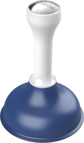 ROSEOK Sink Plunger, Mini Plunger with Short Handle, Powerful Plunger Unclogging Tool for Kitchen Sink, Bathroom, Shower and Drain, Small Heavy Duty Plunger, Navy Blue,1 Pack in Kuwait