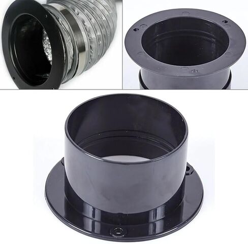 75mm ABS Exhaust Pipe Connector - Heavy Duty Flange Connection,1pcs in Saudi Arabia