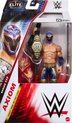 Mattel WWE Elite Action Figure & Accessories, Series #117 6-inch Collectible Axiom with 25 Articulation Points & Swappable Hands in Kuwait