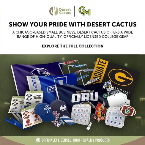 أعواد الطعام من Desert Cactus George Mason University GMU Patriots، وأغطية الكب كيك والكعك، وعصي الكيك - 25 قطعة من لوازم الحفلات وديكوراتها in Kuwait