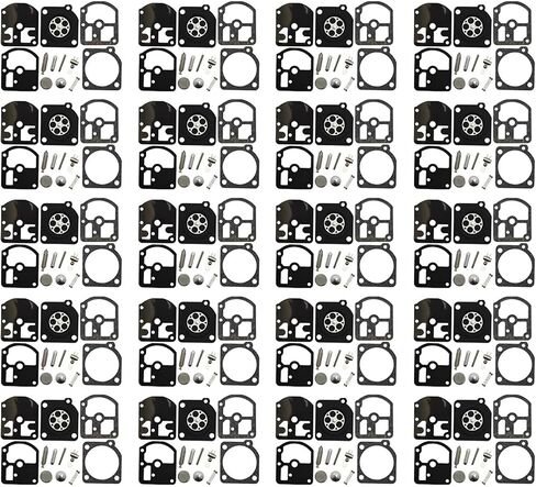 20pcs/lot Carbureto Gasket Diaphragm Repair Kit for ZMA C1SK1D RB7 Ech CS280E CS280EP Carb in Kuwait