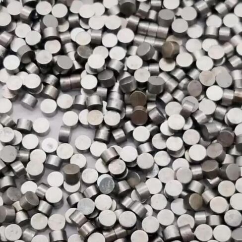 100 جرام حبيبات معدنية من الموليبدينوم - 99.9% كريات مو نقية للأبحاث المعملية وجمع عينات العناصر in Kuwait