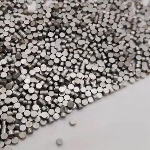 100 جرام حبيبات معدنية من الموليبدينوم - 99.9% كريات مو نقية للأبحاث المعملية وجمع عينات العناصر in Kuwait