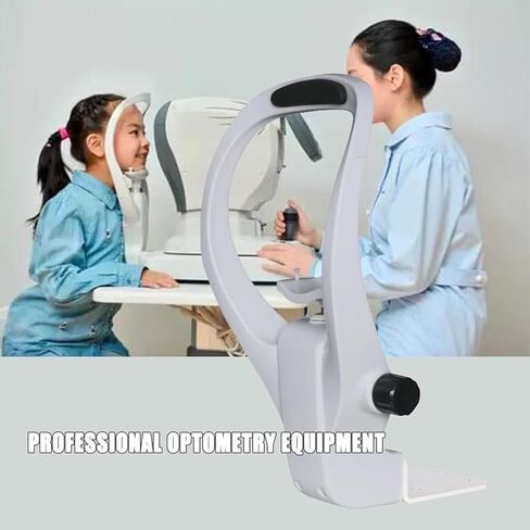 Chin Support Forehead Support Optometry Accessories, Forehead Support, Fixed Forehead, Lifting Chin Support with Adjustment knob, for Computer Optometry in Kuwait