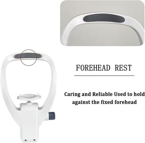 Optometry Lifting Chin Support, Chin Rest Forehead Support Optometry Accessories, Lifting Chin Support with Adjustment knob, Eyewear Equipment in Kuwait