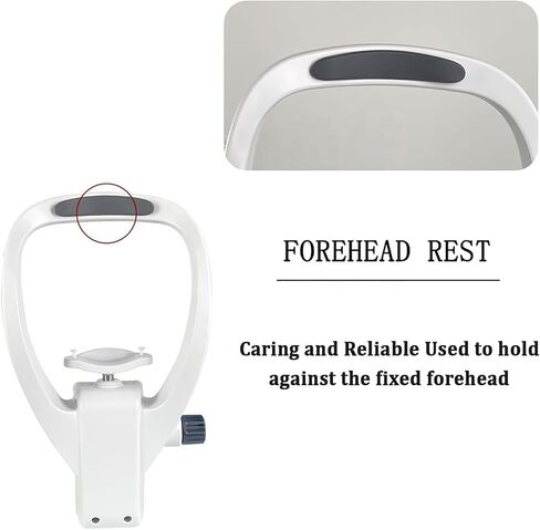 Vision Training Forehead Support, Chin Support Forehead Support Optometry Accessories, Instrument Chin Support Forehead Support Set, for Automatic Ophthalmometer Accessories in Kuwait