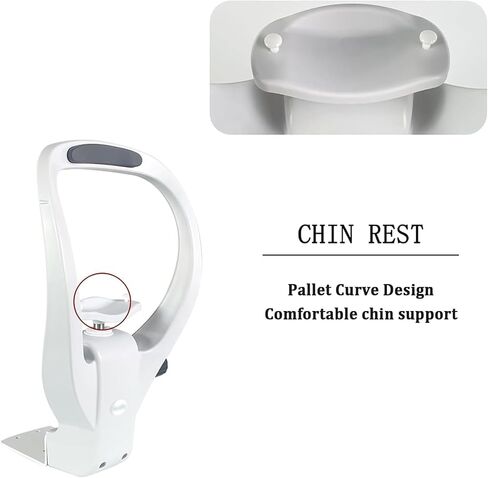 Vision Training Forehead Support, Chin Support Forehead Support Optometry Accessories, Instrument Chin Support Forehead Support Set, for Automatic Ophthalmometer Accessories in Kuwait