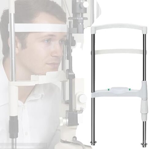 HT Type Vision Training Forehead Bracket - Adjustable Forehead Support for Optometry, Linear Training Instrument for Eyeglasses Equipment - Essential Vision Training Accessory, White in Kuwait