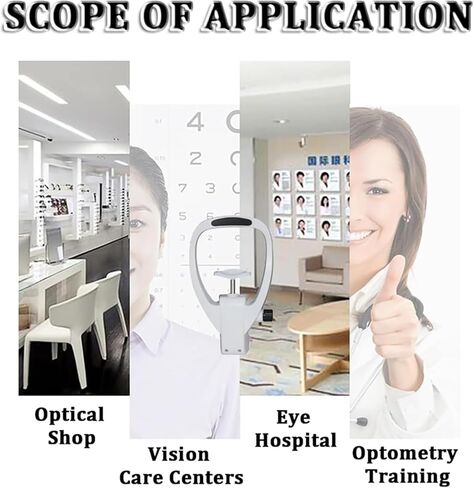 Chin Support Forehead Support Optometry Accessories, Optical Lifting Chin Support, Optometry Equipment Accessories Chin Support Adjustable Lifting Height in Kuwait