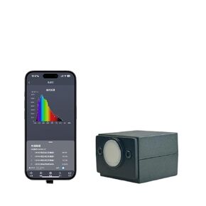 340-1000nm مختبر الطيف التحليلي المعدات المحمولة مقياس الطيف الضوئي ل LED PPFD PAR حساسية عالية ، خطأ منخفض in Saudi Arabia